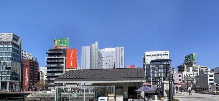 那珂川水上巴士搭乘處指示