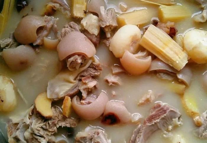 溫補燉羊肉成品