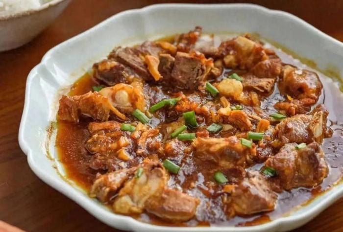 梅子蒸排骨成品